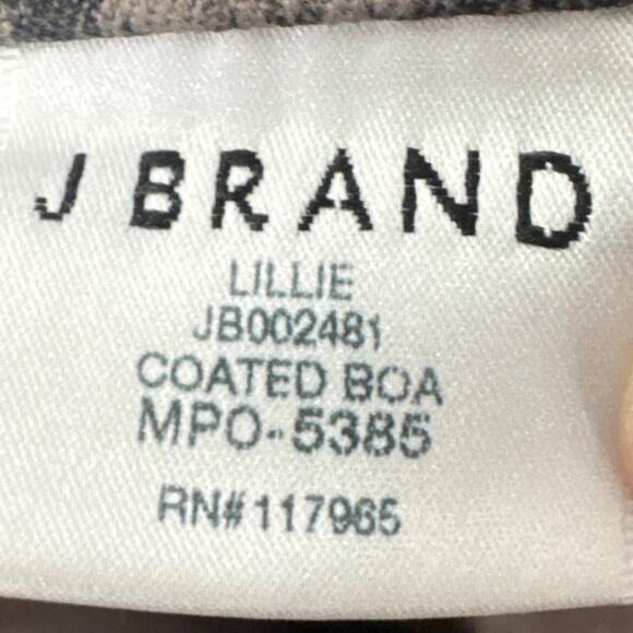 J Brand Women’s Lillie Coated Boa Patterned Cigarette Pants Size 29 Mobwife - Picture 10 of 13